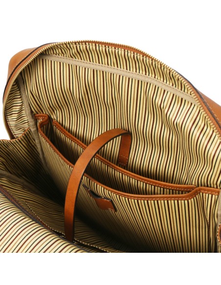 Bangkok Notebook Rucksack aus Leder Gross