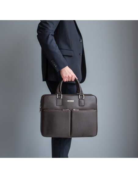 Treviso Notebook Aktentasche aus Leder
