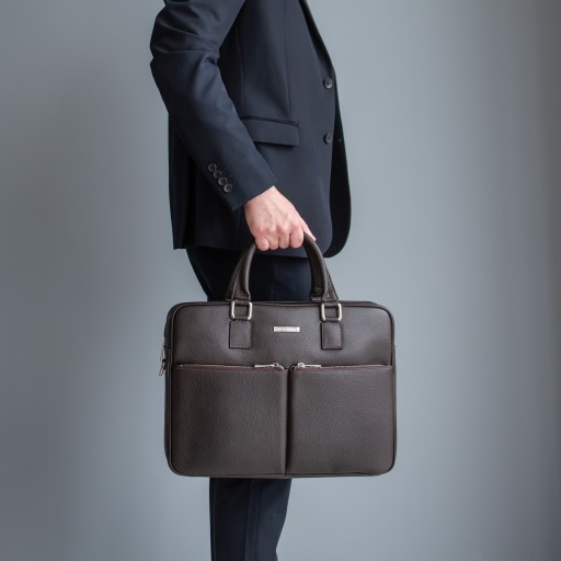 Treviso Notebook Aktentasche aus Leder