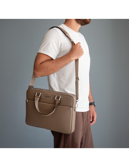 Ferrara Leather laptop briefcase
