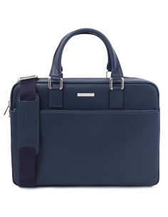 Torino Saffiano leather laptop briefcase 2