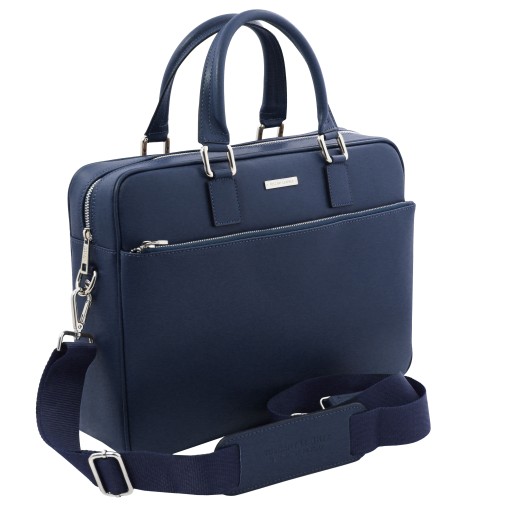 Torino Notebook Aktentasche aus Saffiano Leder