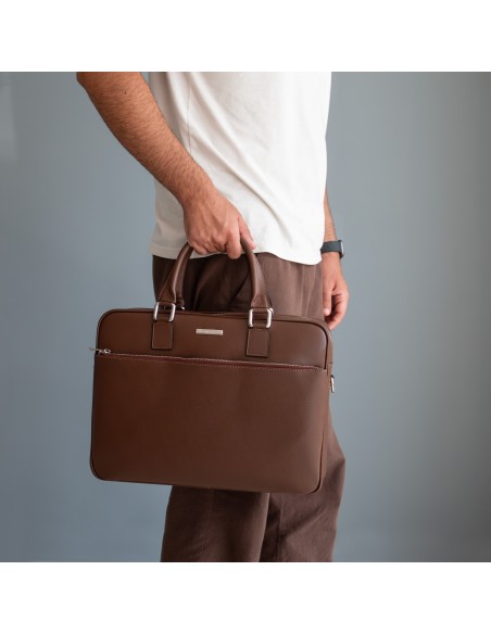 Torino Notebook Aktentasche aus Saffiano Leder