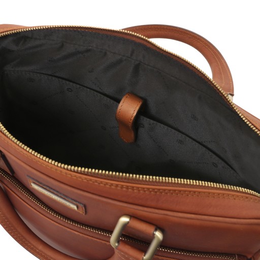 Ferrara Notebook Aktentasche aus Leder