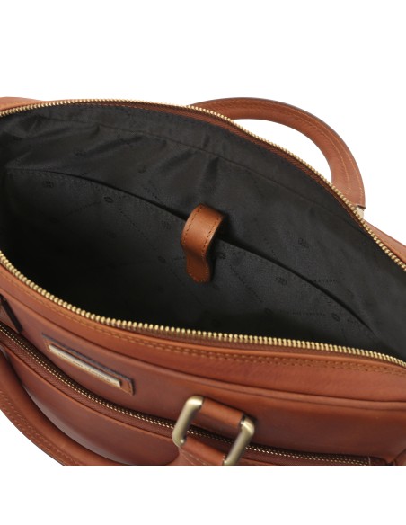 Ferrara Leather laptop briefcase