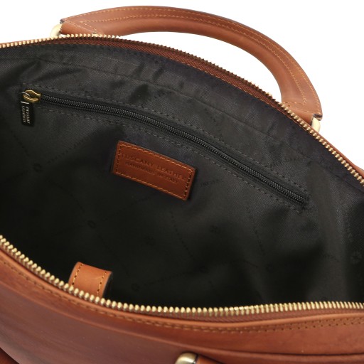 Ferrara Notebook Aktentasche aus Leder