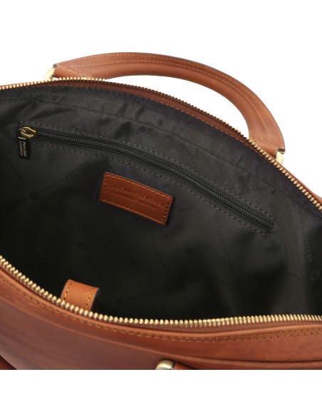 Ferrara Leather laptop briefcase