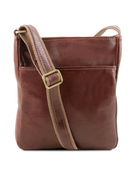 Jason Leather Crossbody Bag