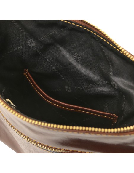 Jason Leather Crossbody Bag