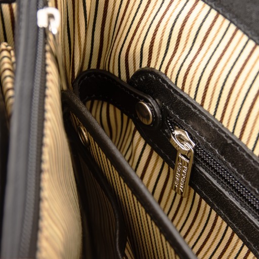 Alessandria TL SMART Multifach Notebooktasche aus Leder