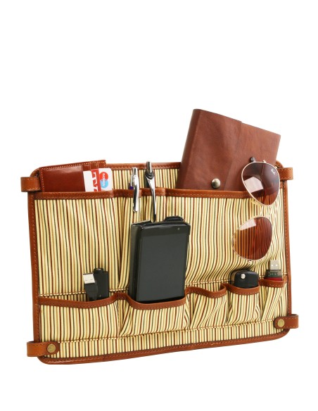 Alessandria TL SMART Multifach Notebooktasche aus Leder
