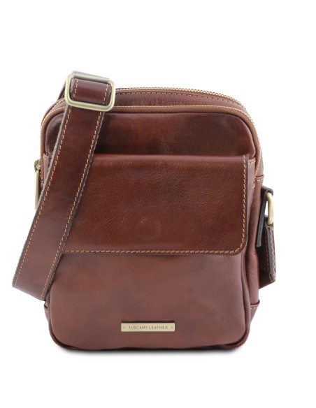 Larry Leather Crossbody Bag