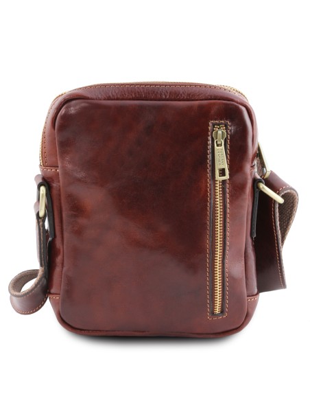 Larry Leather Crossbody Bag