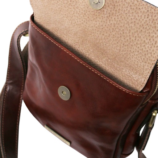 Larry Leather Crossbody Bag