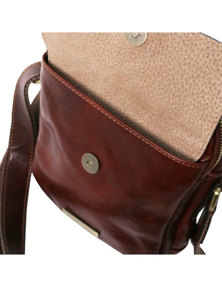 Larry Leather Crossbody Bag