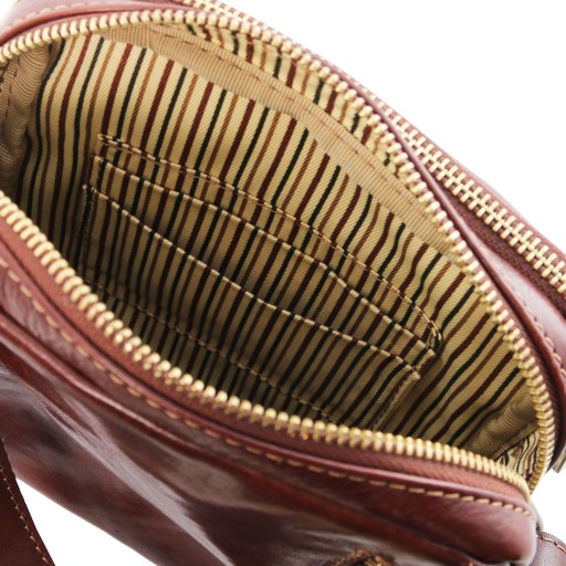 Larry Leather Crossbody Bag