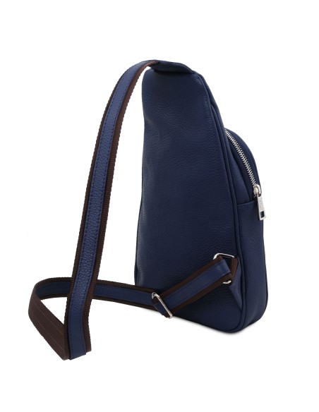 Albert Soft leather crossover bag