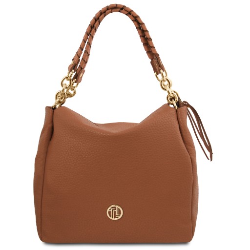 Amy Shopping Tasche aus weichem Leder