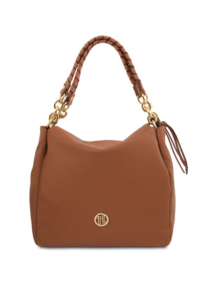 Amy Soft leather shopping bag