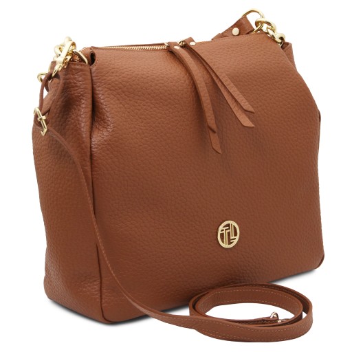 Amy Shopping Tasche aus weichem Leder