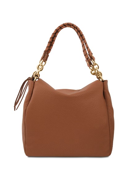 Amy Soft leather shopping bag