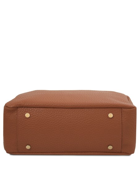Amy Soft leather shopping bag