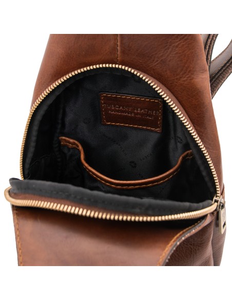 Kevin Leather crossover bag