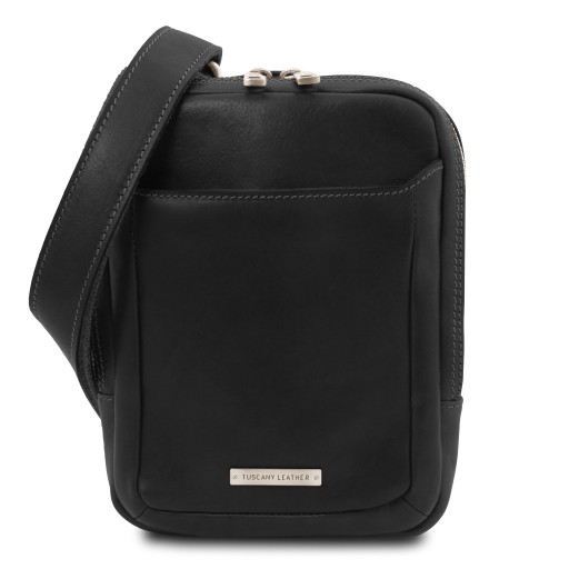 Mark Leather Crossbody Bag