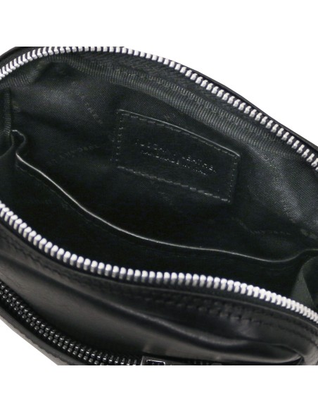 Mark Leather Crossbody Bag