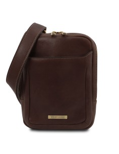 Mark Leather Crossbody Bag