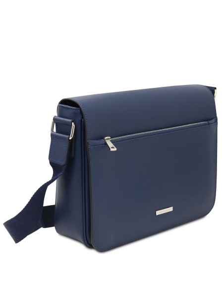 Messenger Saffiano leather messenger bag