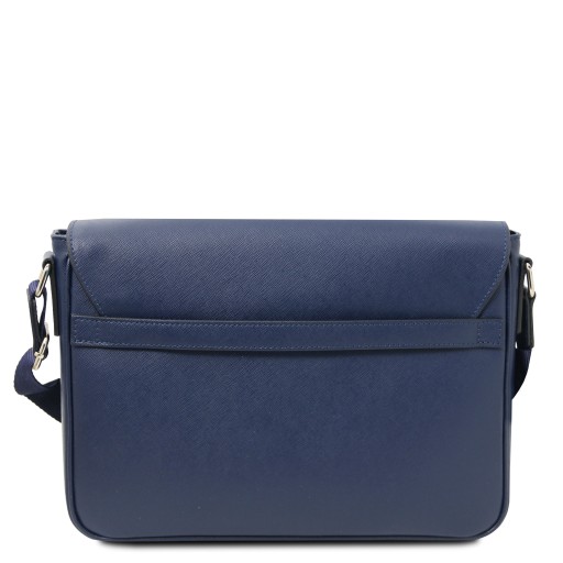 Messenger Saffiano leather messenger bag