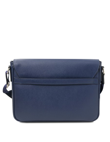 Messenger Saffiano leather messenger bag