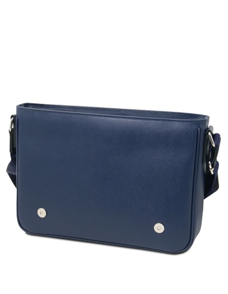 Messenger Saffiano leather messenger bag