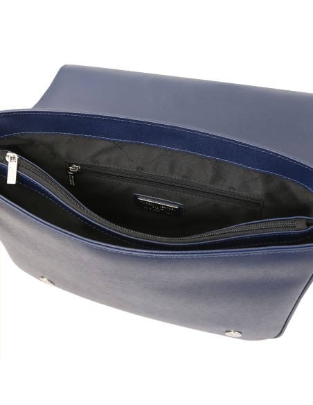 Messenger Saffiano leather messenger bag