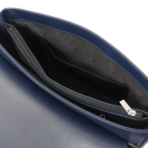 Messenger Saffiano leather messenger bag
