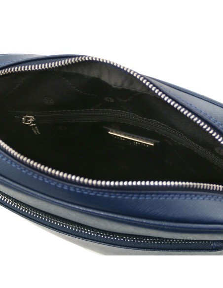 Luke Saffiano leather crossbody bag for men