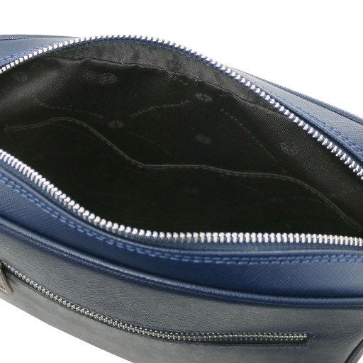 Luke Saffiano leather crossbody bag for men