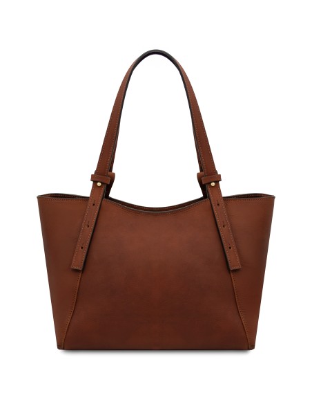 Libra Schultertasche aus Leder