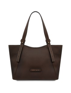 Libra Schultertasche aus Leder