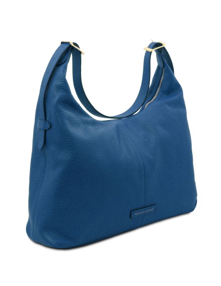 Plenia Leather shopping bag