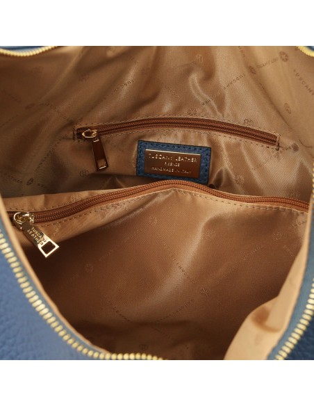 Plenia Leather shopping bag