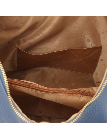 Plenia Leather shopping bag