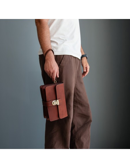 Oliver Leather Organizer Pouch