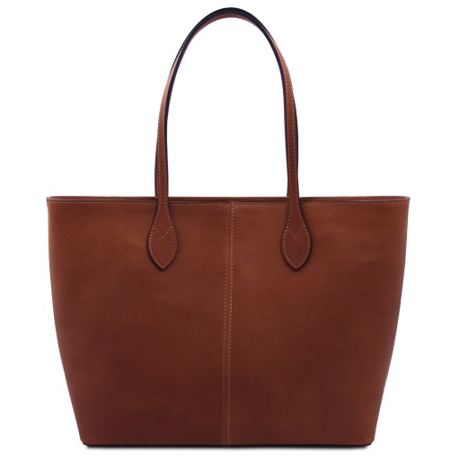 Essenza Schultertasche aus Leder
