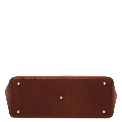 Essenza Leather shoulder bag