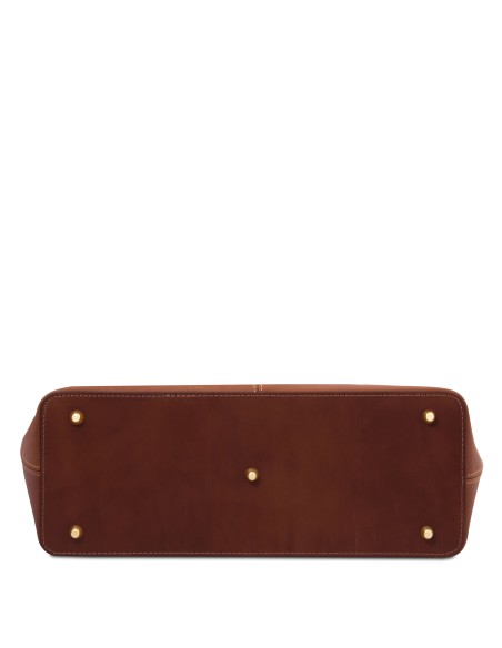 Essenza Schultertasche aus Leder