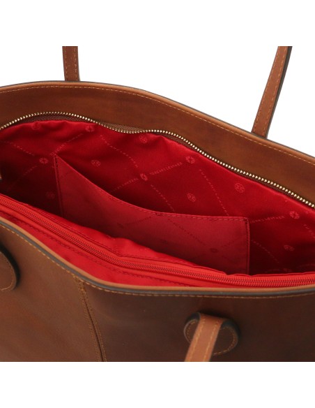 Essenza Leather shoulder bag