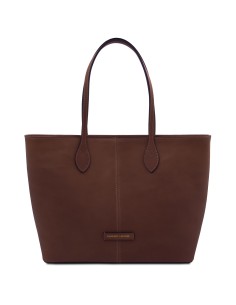 Essenza Schultertasche aus Leder