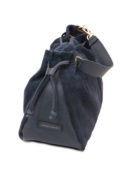 Allure Soft suede leather shopping bag